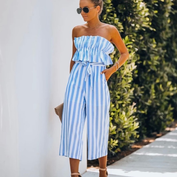 Vici Pants - 🔥NWT VICI strapless jumpsuit